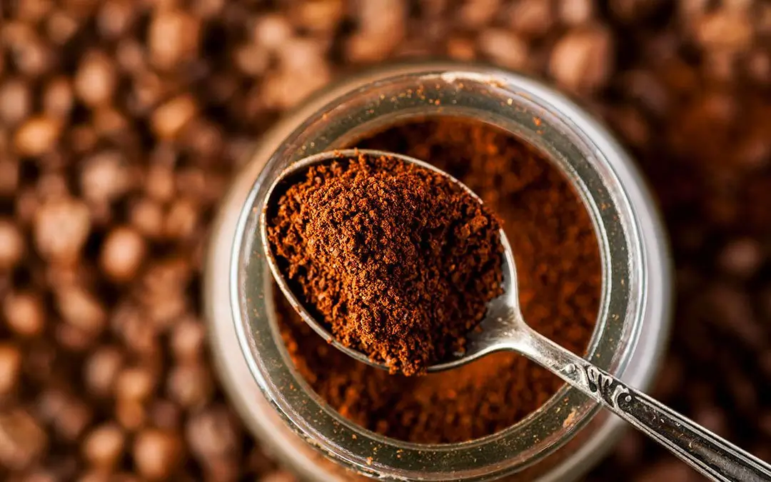 café em pó