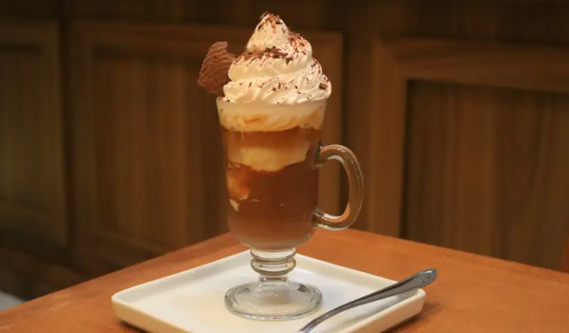 cappuccino com caramelo